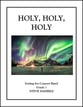 Holy, Holy, Holy Concert Band sheet music cover